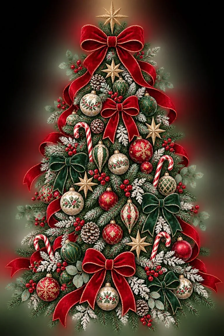 Ornament Tree Shirt Design artwork
